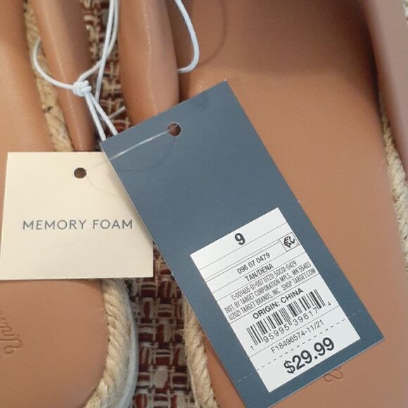 New Universal Thread Women's Dena Sandals Size 9 New In Box - Picture 6 of 8